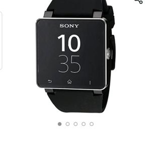 SOLD!  Sony SW2 smart watch (black)
